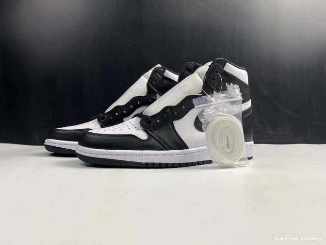Husky White 555088-010 Retro Air 1 Black (2014) Jordan 0801